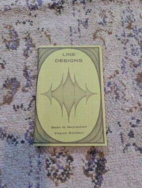 LINE DESIGNS Vintage 1968 Paperback Book Pamphlet Dale G. Seymour, Joyce Snider